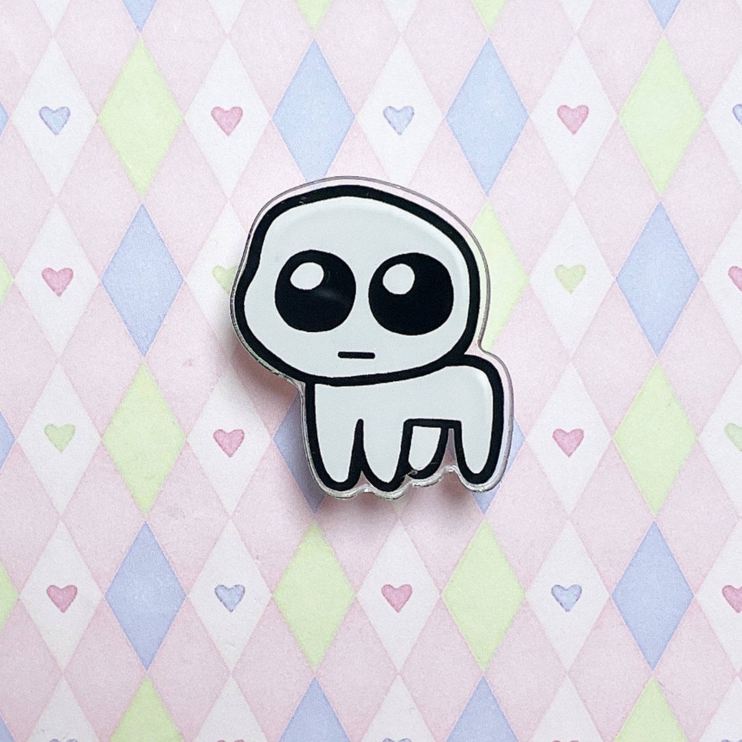 tbh autism creature acrylic pin! (1.5")