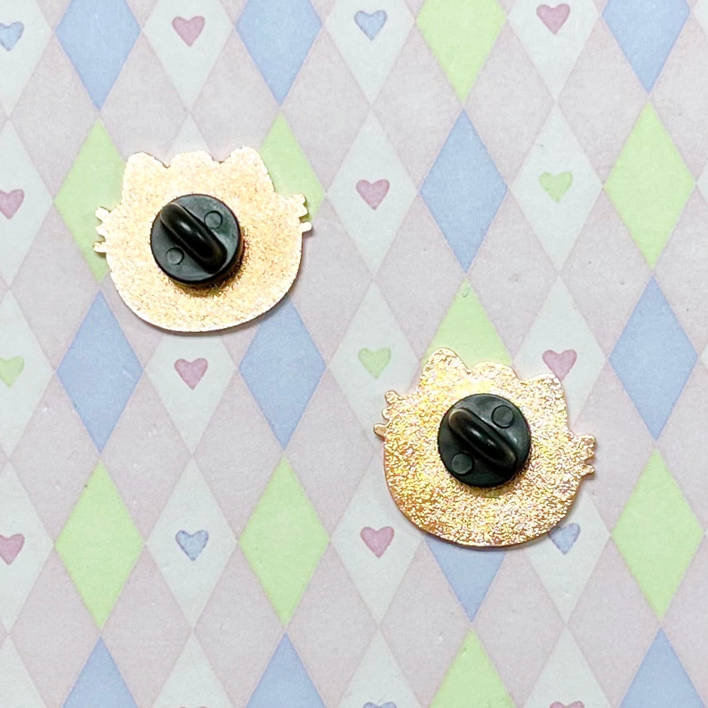 cowboy orange fat cat enamel pin! (1")