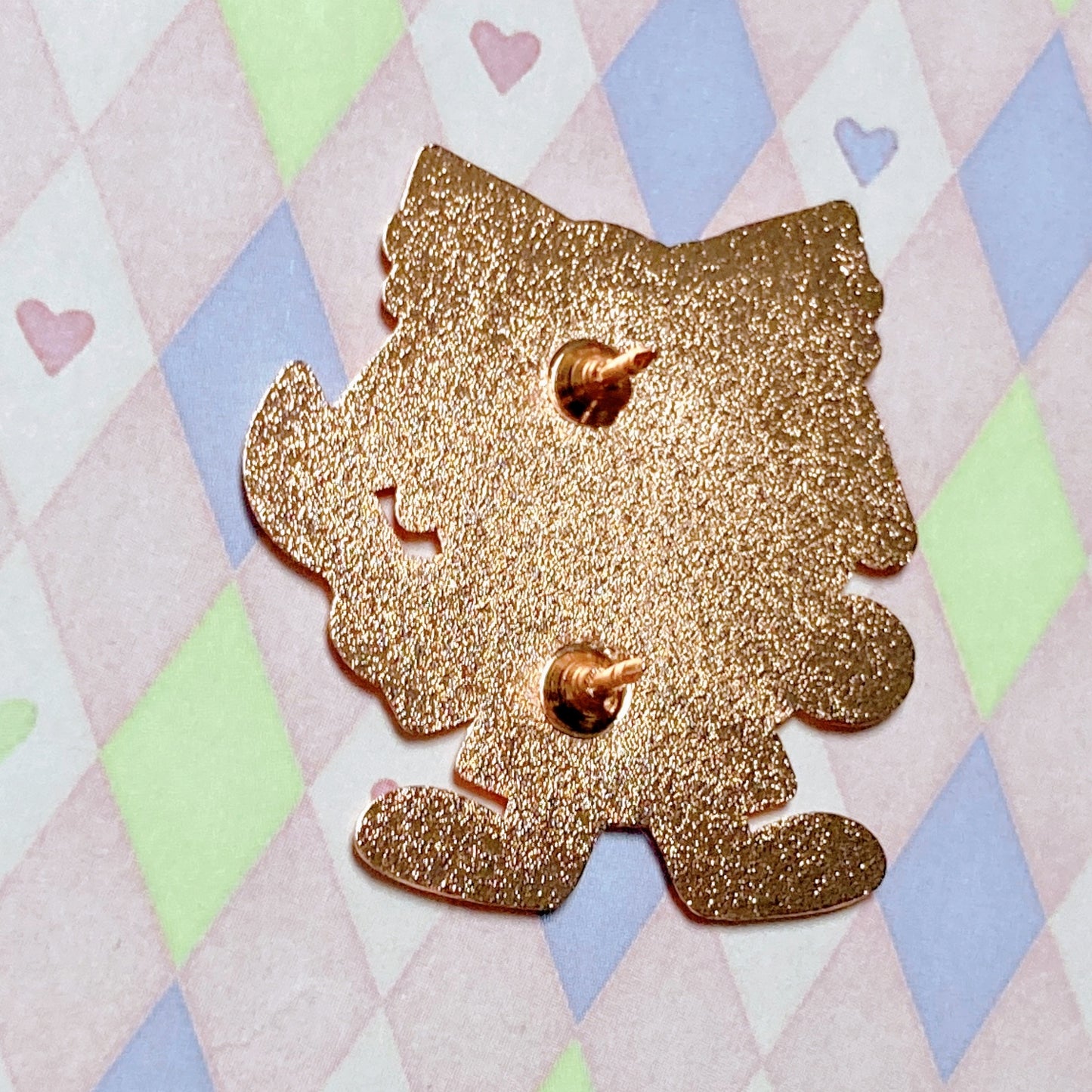 type moon neco arc knife glitter copper enamel pin! (1.5")