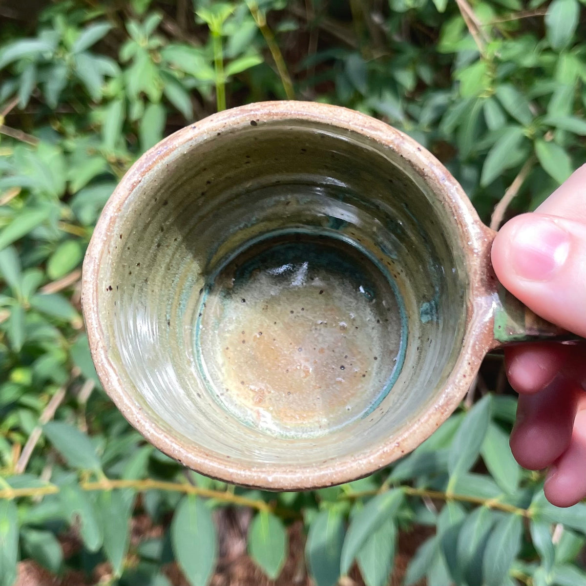 gneep gnarp green alien puppies handmade ceramic stoneware mug!